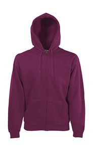 Fruit of the Loom 62-034-0 - Premium Cotton Blend Hooded Zip Sweatshirt