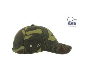 Atlantis AT005 - Cotton Twill Unstructured Baseball Cap with Slide Buckle