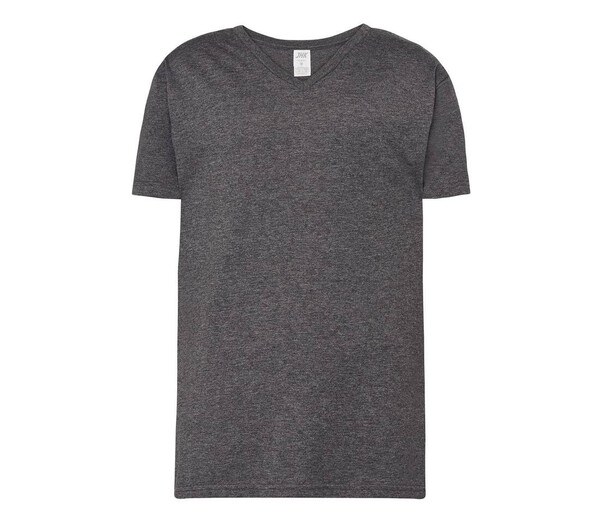 JHK JK401 - Ultra-Soft Enzyme Washed V-Neck Cotton Tee
