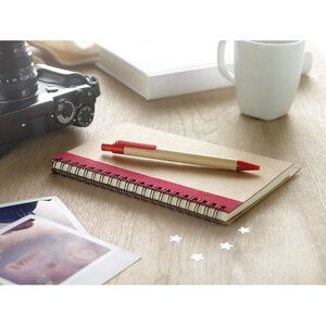 SONORA PLUS Eco-Friendly Recycled Notebook with Pen Set - GiftRetail IT3775