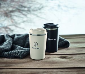 BRACE Premium Double Wall Stainless Steel Tumbler 350ml - GiftRetail MO6276