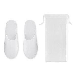 FLIP FLAP Luxury Hotel Slippers with Convenient Pouch - GiftRetail MO9782