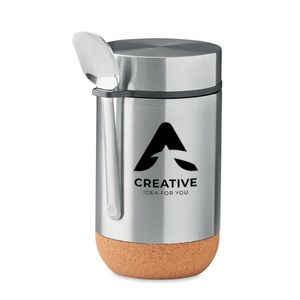 BETTNA Insulated Stainless Steel Storage Jar with Spoon - GiftRetail MO6747