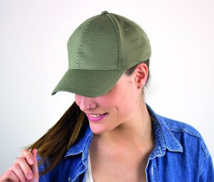 Atlantis AT093 - Полиестерна структурирана шапка с велкро закопчаване