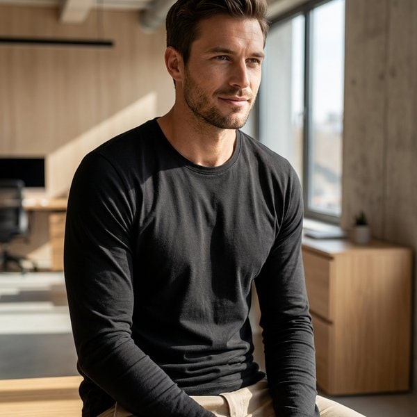 Malfini 119 - Fit-T LS T-shirt Gents
