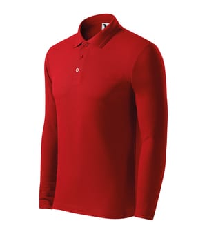 Pique Polo LS Polo Shirt Gents