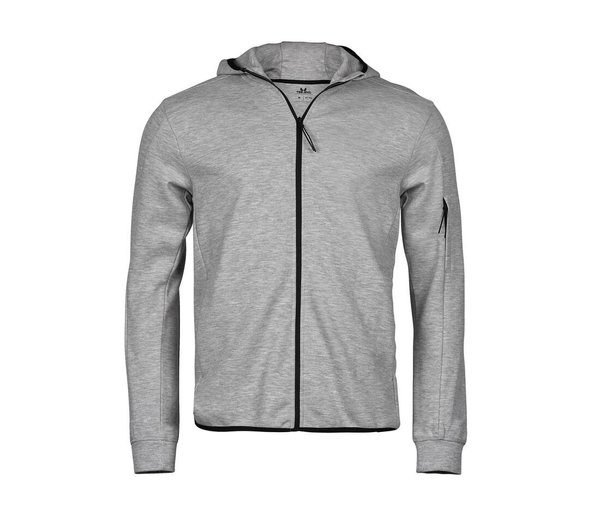 ATHLETIC HOODED FULL ZIP SWEAT