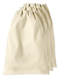 Pack of 3 Westford mill WM115 - Versatile Cotton Tote Bag with Customizable Sizes