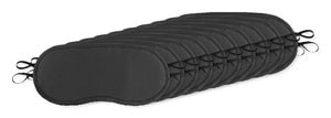 Pack of 10 GiftRetail MO9233 - BONNE NUIT Luxury Polyester Sleep Eye Mask for Restful Nights