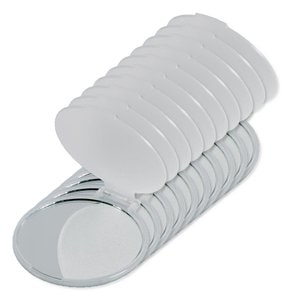 Пакет от 100 GiftRetail KC2466 - MIRATE Compact Single-Sided Plastic Make-Up Mirror
