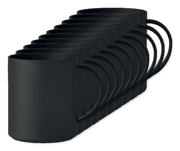 MONDAY Eco-Friendly 300ml Reusable Plastic Mug