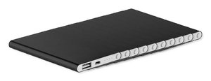 Pack of 10 GiftRetail MO8735 - POWERFLAT Ultra Slim 4000 mAh Aluminum USB Power Bank